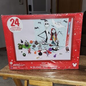 Disney Tim Burton's The Nightmare Before Christmas Advent Calendar 24 pieces NEW